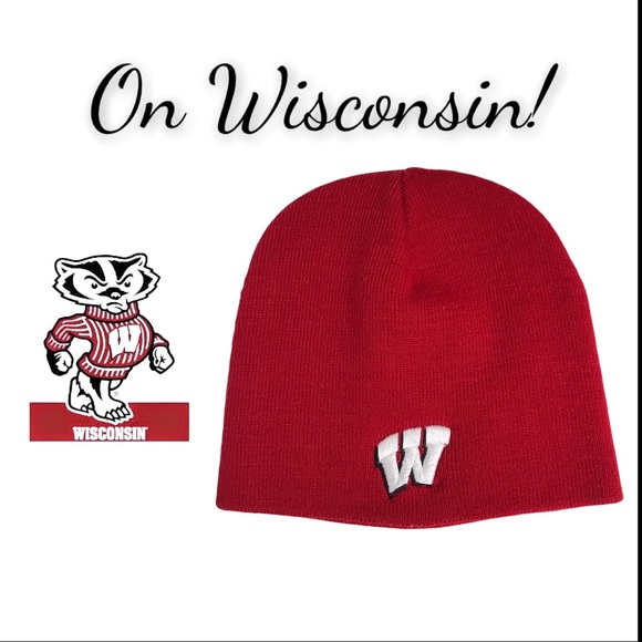 Captivating Headwear Accessories - Captivating Headwear Wisconsin Badgers Beanie